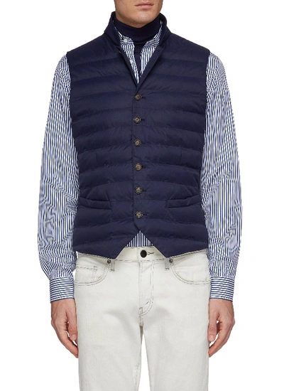 Shop Brunello Cucinelli Puffer Gilet