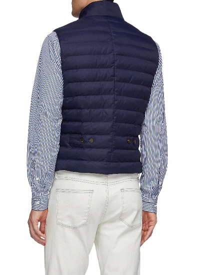 Shop Brunello Cucinelli Puffer Gilet