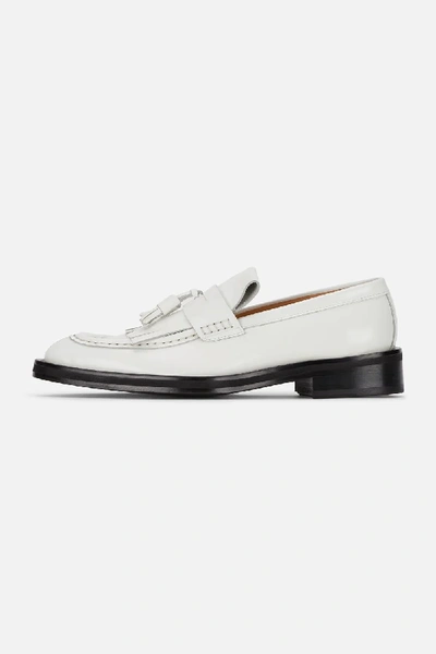 Shop Ami Alexandre Mattiussi Loafer In White