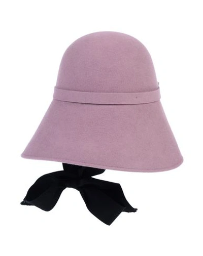 Shop Gucci Hat In Light Purple