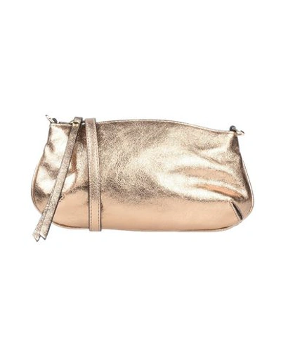 Shop Gianni Chiarini Handbag In Gold