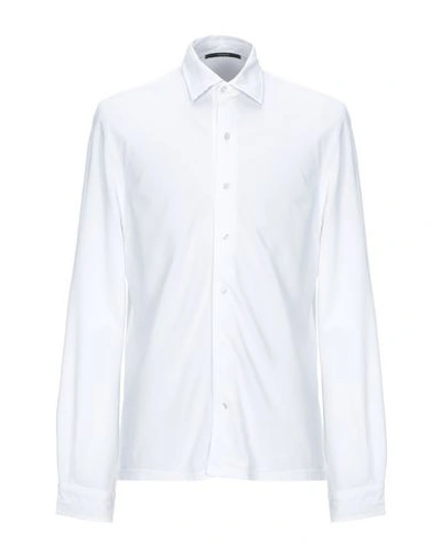 Shop Kangra Cashmere Shirts In White