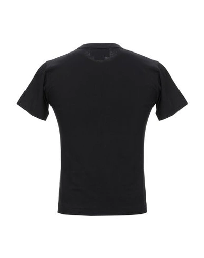 Shop Comme Des Garçons Man T-shirt Black Size L Cotton