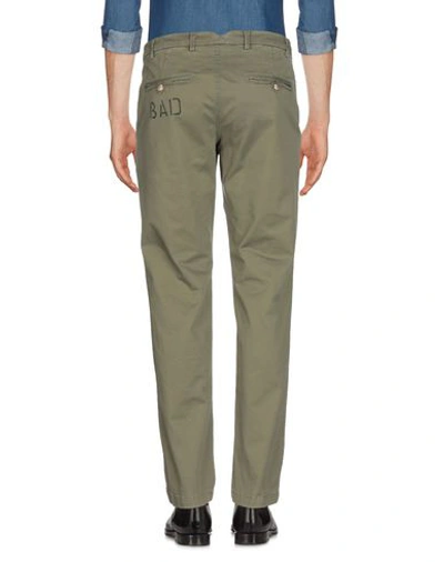 Shop History Repeats Casual Pants In Military Green