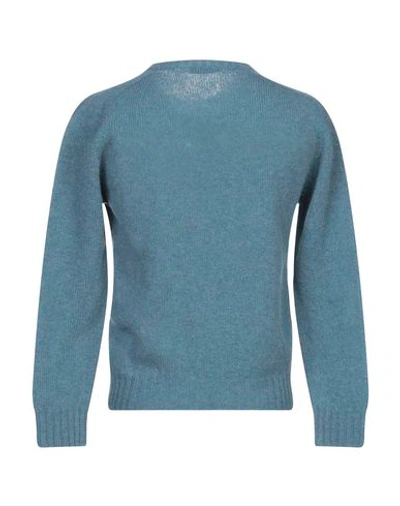 Shop Aragona Sweater In Pastel Blue
