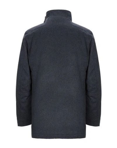 Shop Schneiders Coat In Slate Blue