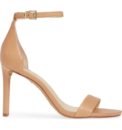 Shop Vince Camuto Lauralie Ankle Strap Sandal In Sand Dune Leather