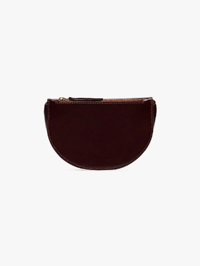 Shop Wandler Brown Anna Small Leather Belt Bag