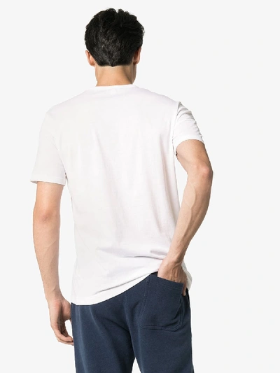 Shop Sunspel Classic Crew Neck T-shirt In White