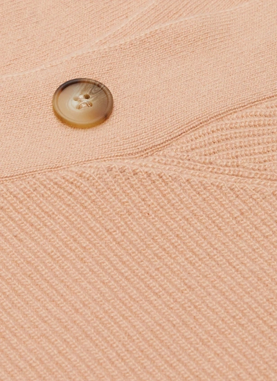 Shop Nanushka 'camerin' Button Sleeve One Shoulder Sweater
