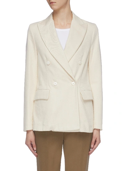 Shop Barena Venezia 'cleope' Peaked Lapel Double Breasted Blazer