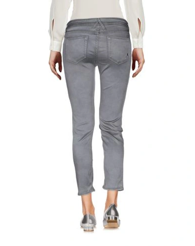 Cycle Woman Pants Grey Size 31 Lyocell, Cotton, Elastane In Grey