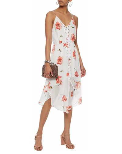 Shop Haute Hippie Knee-length Dress In White