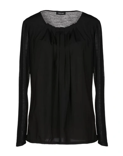 Shop Anneclaire Blouse In Black