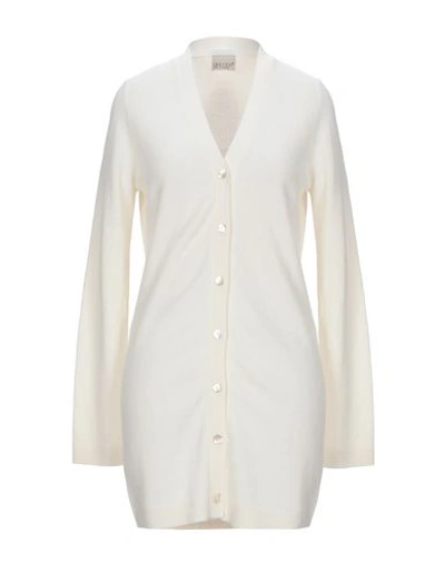 Shop Aragona Cardigan In Ivory