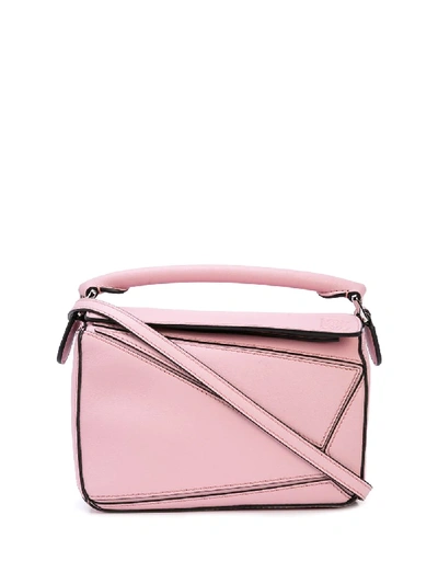 Shop Loewe Bolso Puzzle Small Bag - Rosa In Pink