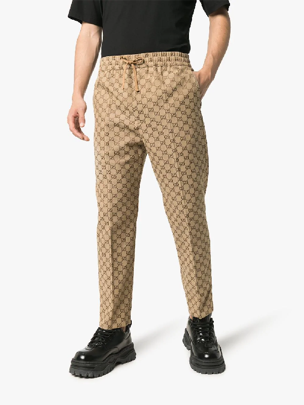 gg canvas jogging pant