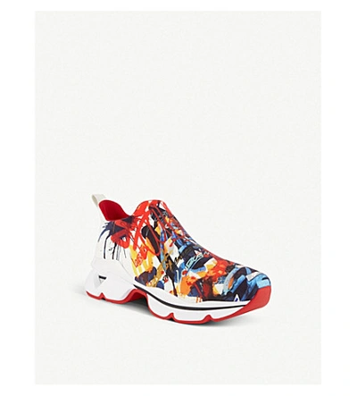 Christian Louboutin Space Run 30 Neoprene Serigraf Multi ModeSens