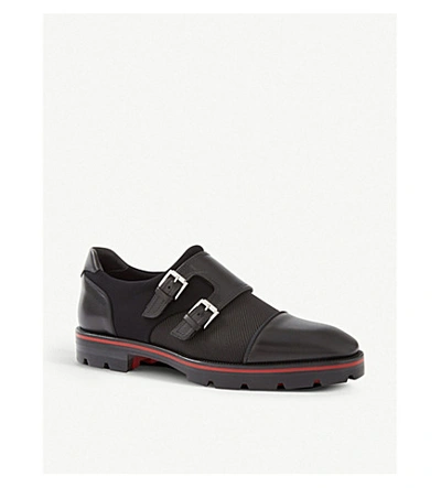 Christian Louboutin Mortisky Flat Calf P/serge Tech/neo/clf/ In 