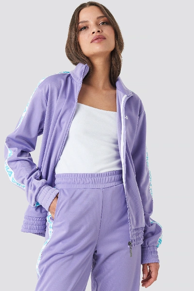 Fila Women Strap Track Jacket Purple In Violet Tulip | ModeSens