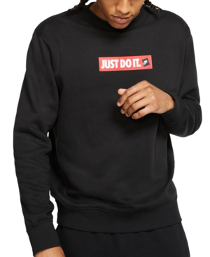 nike just do it black hoodie