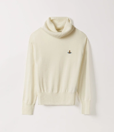 Shop Vivienne Westwood Classic Turtleneck White