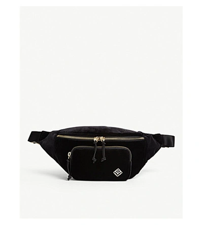 Shop Sandro Andy Belt Bag In Black