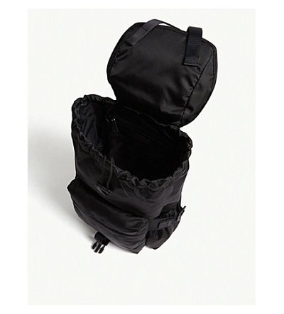 Shop Burberry Nylon Backpack In Black