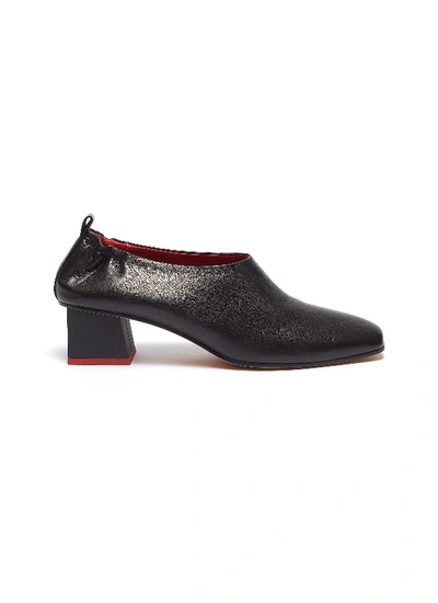 Shop Gray Matters 'micol Junior' Choked-up Leather Pumps
