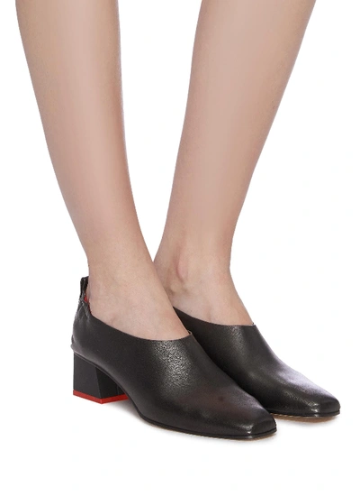 Shop Gray Matters 'micol Junior' Choked-up Leather Pumps