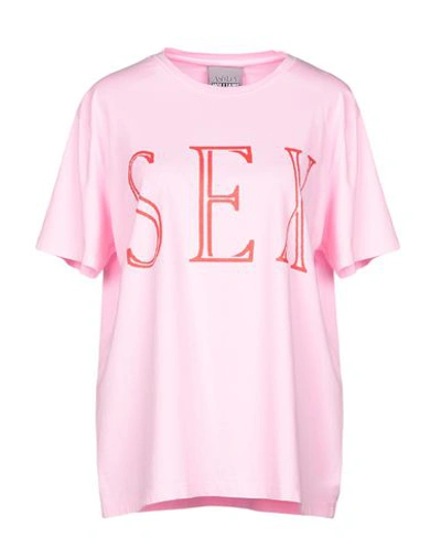 Shop Ashley Williams T-shirt In Pink