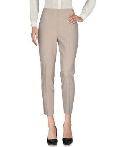 Shop Ralph Lauren Casual Pants In Grey