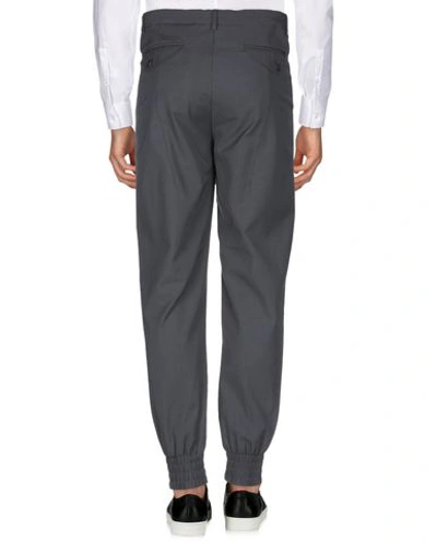 Shop Tom Rebl Casual Pants In Lead