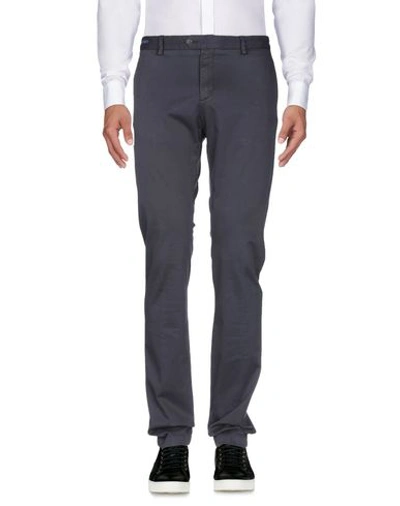 Shop Paul & Shark Man Pants Lead Size 40 Cotton, Elastane In Grey