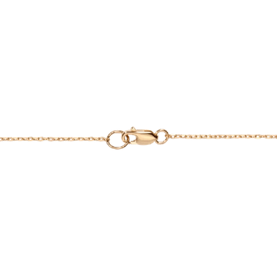 Shop Aurate Diamond Bar Pendant In Gold/ Pink