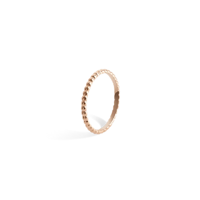 Shop Aurate Mini Circle Ring In Gold
