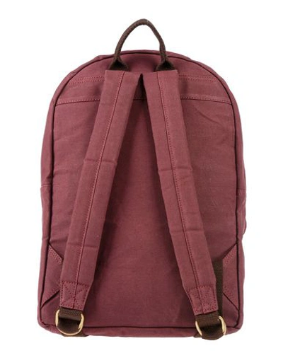 Shop Timberland Backpack & Fanny Pack In Maroon