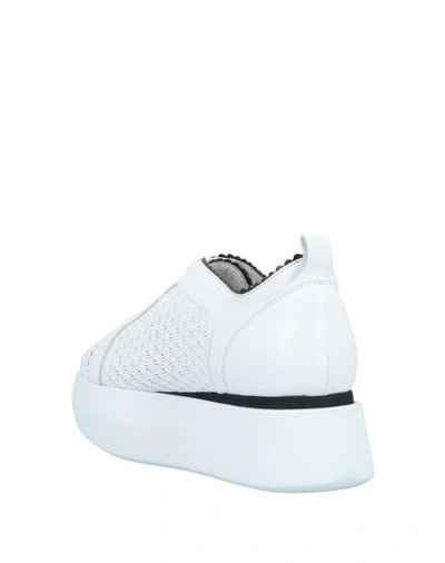 Shop Alberto Guardiani Sneakers In White