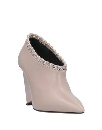 Shop Alain Tondowski Ankle Boots In Beige