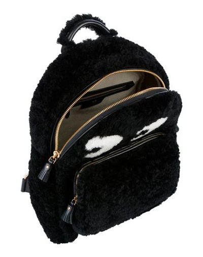 Shop Anya Hindmarch Backpack & Fanny Pack In Black