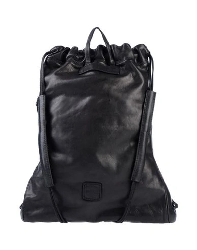 Shop Campomaggi Backpack & Fanny Pack In Black