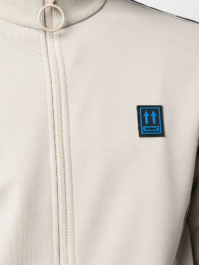 Shop Off-white Incompiuto Logo Track Jacket