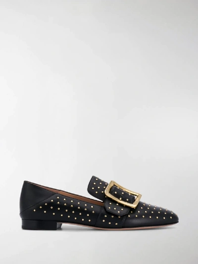 Shop Bally Janesse Loafers In Black