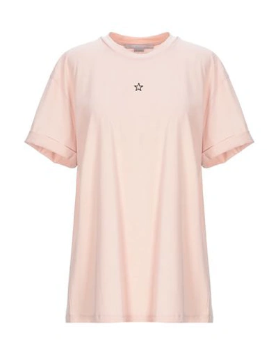 Shop Stella Mccartney T-shirt In Pale Pink