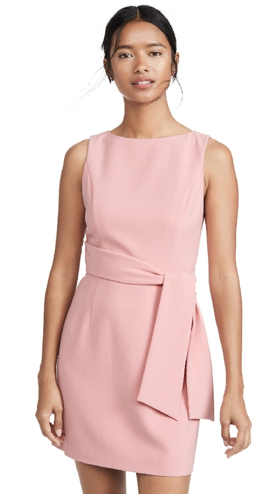 Shop Alice And Olivia Virgil Dress With Belt In Blossom