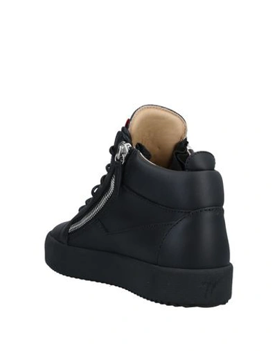 Shop Giuseppe Zanotti Sneakers In Black