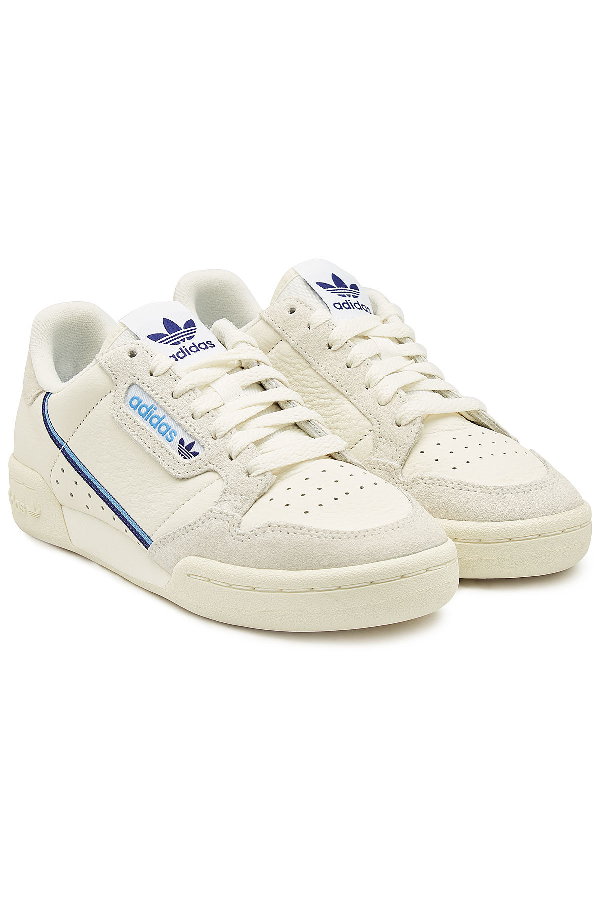 adidas originals continental 80 recon leather sneakers