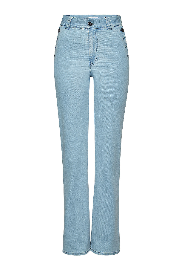 see by chloe flared jeans