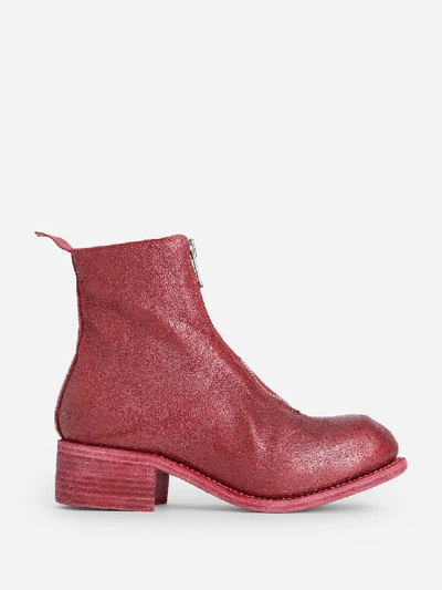 Shop Guidi Boots In Red