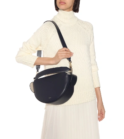 Wandler Yara Leather Shoulder Bag In Black | ModeSens